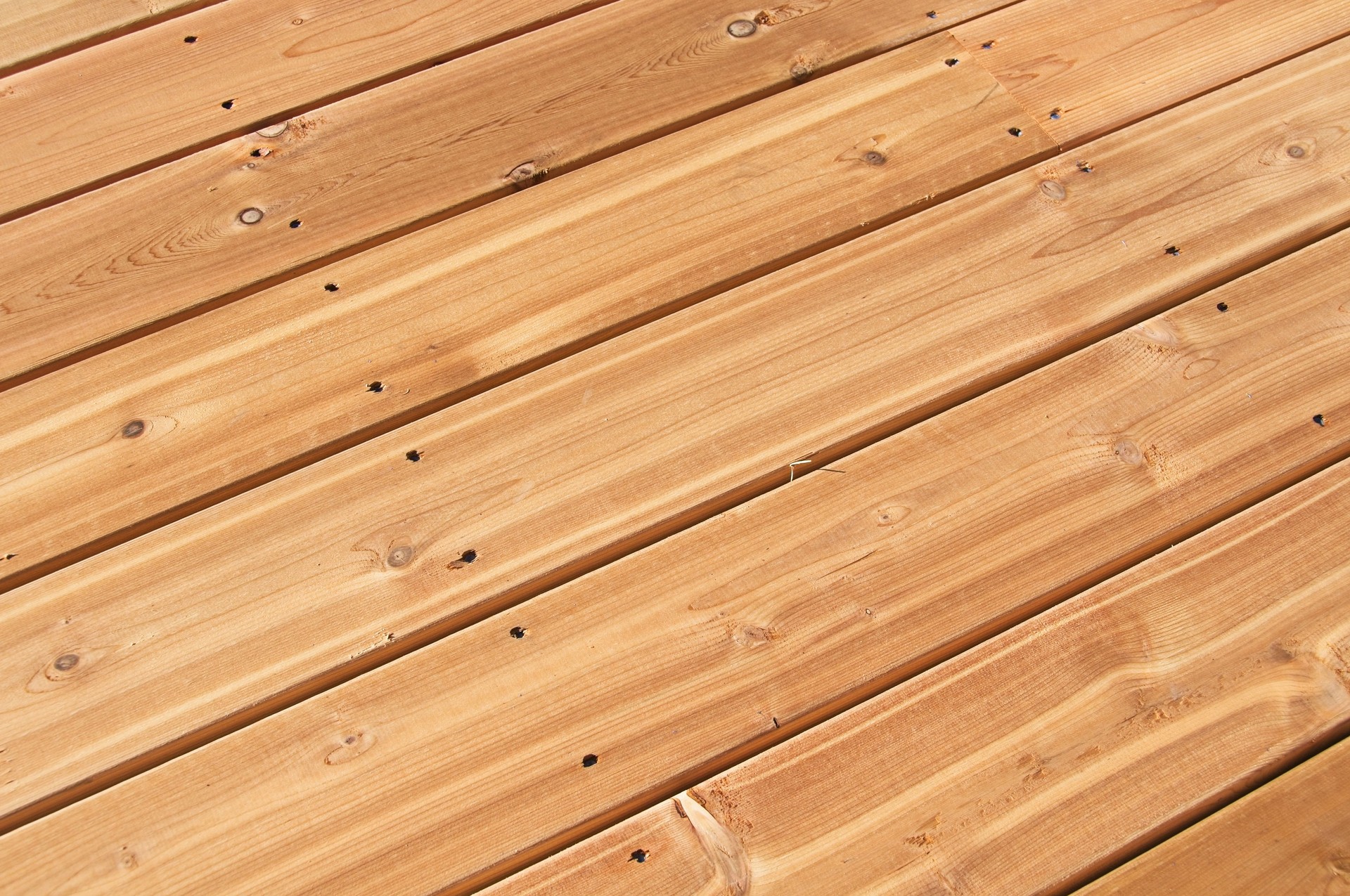 Cedar Wood Deck Planks